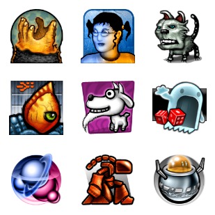 Gorts Vol. 6 icon sets preview