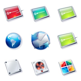 Assembly Line Computer icon sets preview