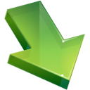 green, arrow icon