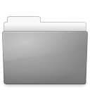 Folder grey icon