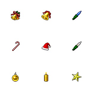 Hide's Xmas icon sets preview