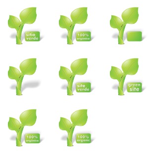 Green Pack icon sets preview