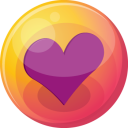 heart purple 4 icon
