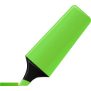 green, highlightmarker icon