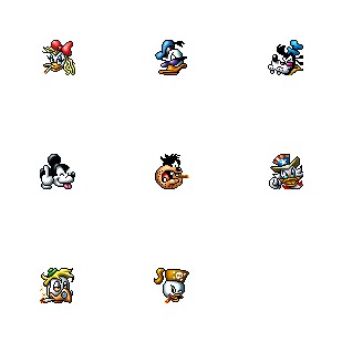 Disney icon sets preview