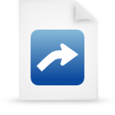 file, paper, document, blue icon