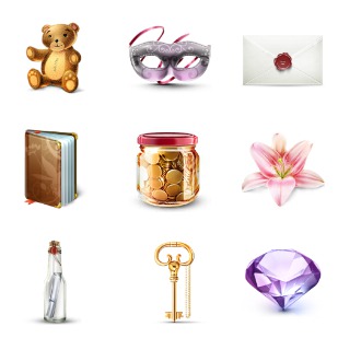 My Secret icon sets preview
