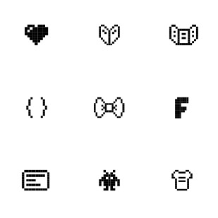 8-Bit icon sets preview