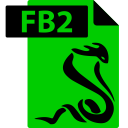 format, fb2, fictionbook, file, ebook, sumatrapdf icon