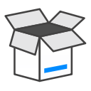 box, open icon