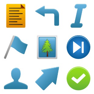 Pretty Office 8 icon sets preview