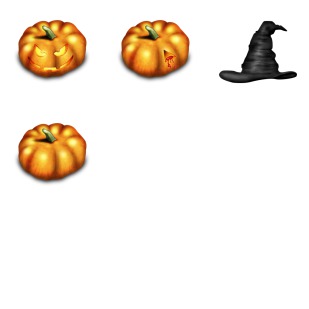 Halloween icon sets preview