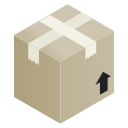 cardboard, package, brown, box icon