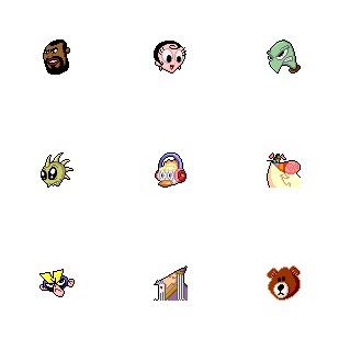 Dexters Labs icon sets preview