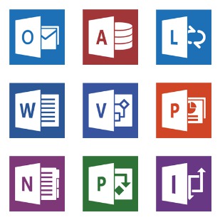 Microsoft Office 2013 icon sets preview