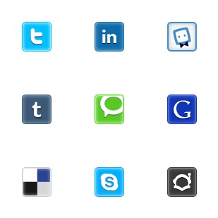 Social And Web Icons V2 icon sets preview
