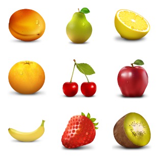 Paradise Fruit icon sets preview