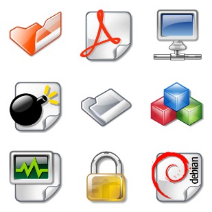 Glaze icon sets preview