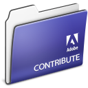 , Adobe, Contribute, Folder icon