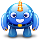 blue monster icon