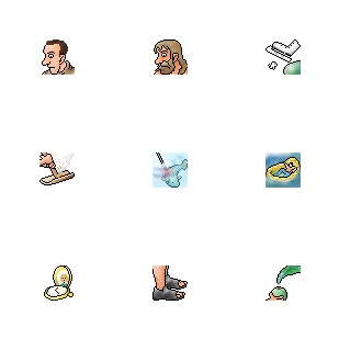 Cast Away icon sets preview