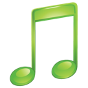 Green, Itunes, Music, Sound icon