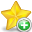 add, star icon