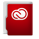 Adobe, Cloud, Creative, Folder icon
