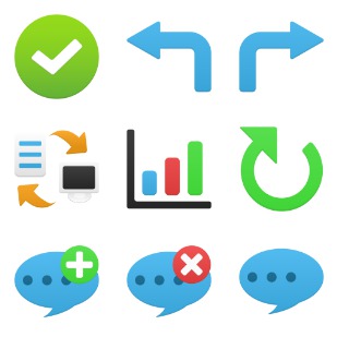 Flatastic 9 icon sets preview