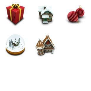 Christmas Archigraphs icon sets preview