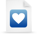 document, blue, file, paper icon