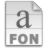 font, mime, linux, application, gnome, psf icon