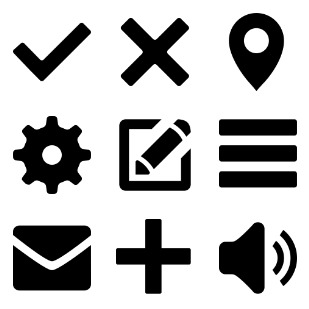 Flat UI icon sets preview