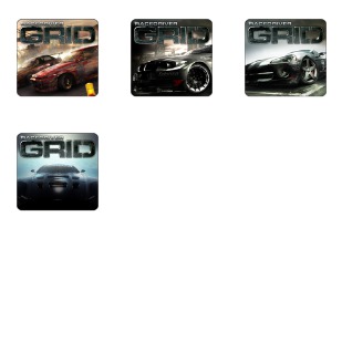 Race Driver Grid icon sets preview