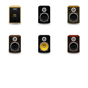 Speaker icon sets preview