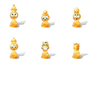 Vista Chess icon sets preview