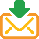 receive, message, envelop, letter, mail, email icon