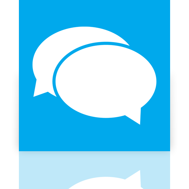 messaging, mirror icon