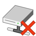 Windows10 disconnect drive network icon
