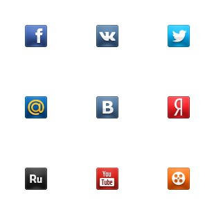 Social by Deab icon sets preview