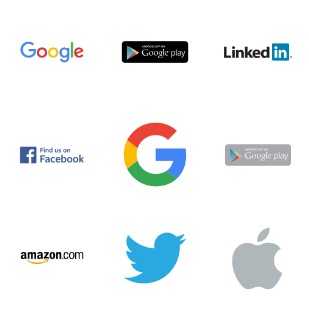 Company identity icon sets preview
