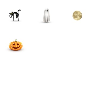 Lovely Halloween icon sets preview