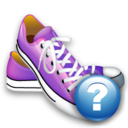 shoes,help icon