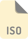 file, iso, name, extension icon
