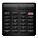 Black, Calculateur icon