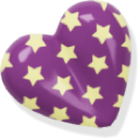 purple, love, heart icon
