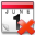 delete, date, calendar, event icon
