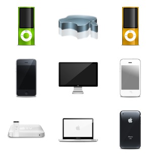 Apple Product icon sets preview
