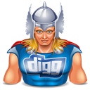 Digg, Thor icon