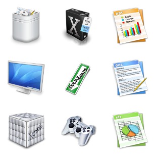 Layered System icon sets preview